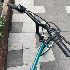 🔵中古車🔵 折畳自転車　20インチ　SHIMANO/外装6段変速　中古自転車　点検調整永久無料✨　整備済み　西宮市の画像