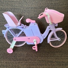 美品‼︎電動　リカちゃんの自転車の画像