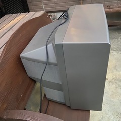 シャープ製テレビデオ　21型　VHS・ブラウン管・リモコン　共々生きていますの画像
