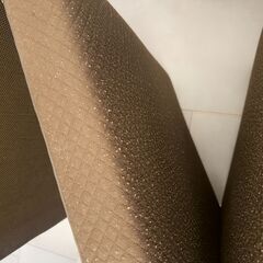 マットレス 高反発 厚さ10cmボリュームタイプ 三つ折り ブラウンの画像