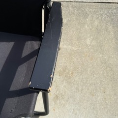 【決まりました】折りたたみベンチチェア（2人掛け）の画像