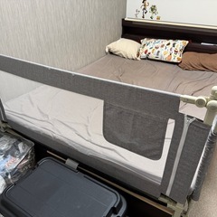 ベッドガード　ダブルベッドサイズの画像