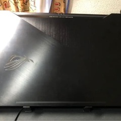 ASUS ゲーミングノートPC グラボGTX1070の画像