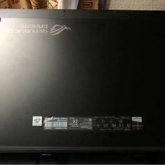 ASUS ゲーミングノートPC グラボGTX1070の画像