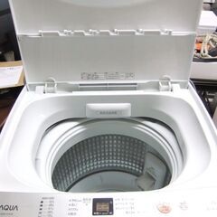 AQUA 全自動洗濯機 7.0kg AQW-V7N 2022年製の画像