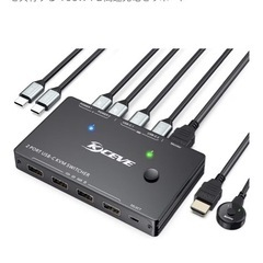KCEVE USB-C KVM切替器 2入力1出力の画像