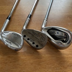 ゴルフウエッジ3本セット☆☆USED品の画像