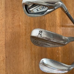 ゴルフウエッジ3本セット☆☆USED品の画像