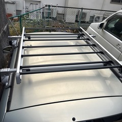 ルーフキャリア　軽自動車用　イノ製　中古品の画像