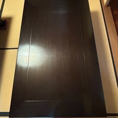 昭和レトロ座卓(花梨)の画像