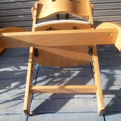 Abiie Beyond Junior ビヨンド・ジュニア ハイチェア 子供椅子 キッズチェア ベビーチェア/2022年製/中古品・現状渡しの画像