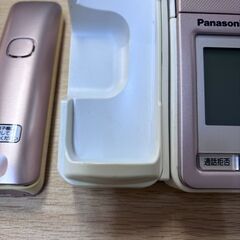 Panasonic 固定電話 KX-PD515-N 小機KX-FKD556-Nピンクの画像