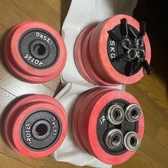 アイロテック iROTEC ラバー付 ダンベル プレート の画像