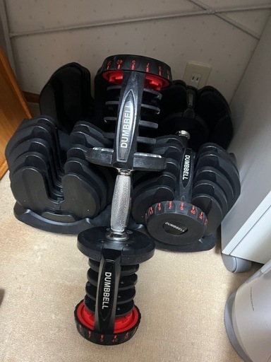 取引者決まりました、ダンベル40kg  計80kg