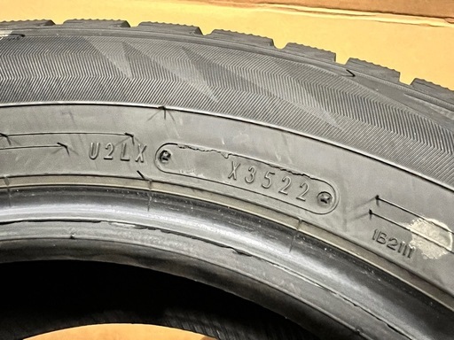 185/65R15 ダンロップ WINTER MAXX 冬タイヤ 2022年製