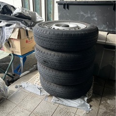 ダイハツ　12インチタイヤホイール の画像