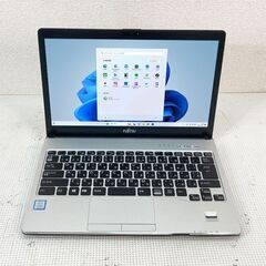 ラスト1台！ Windows11 第8世代CPU搭載 超軽量 ★ 富士通 LIFEBOOK S938/S Core i5-8350U(1.7G/4C/8T) メモリ8GB SSD256GB(M.2)の画像