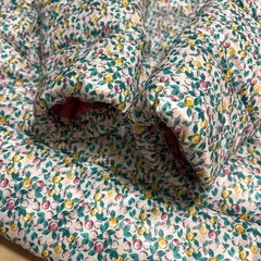 プチバトー　木の実柄ダウン　24m/86cmの画像