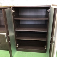 【ドリーム川西店御来店限定】☆ジモティー見たよ♪割引☆  扉付食器棚  クリーニング済み 【99560000035258】の画像