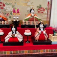 雛飾りの画像