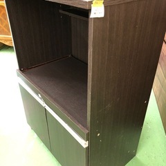 【ドリーム川西店御来店限定】☆ジモティー見たよ♪割引☆  レンジ台  クリーニング済み 【99560000035247】の画像