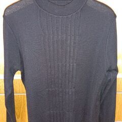 黒いベスト、カーディガン、セーターの画像