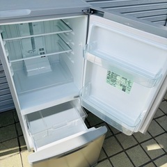 直接引き取り1,000円引き⭐︎大阪府下又は近郊は配送設置込み🉑 Panasonic 138L 冷凍冷蔵庫 NR-B149W-S 2016年製/YMJ112-05の画像