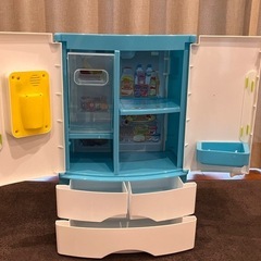 おもちゃ　冷蔵庫の画像