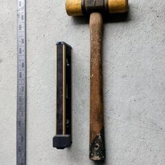 🍓 手道具：１０品セット／定規(指金)／水平器／ノコギリ🪚／ハンマー 🛠️                の画像