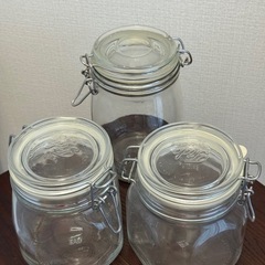 保存便ガラス3セットの画像