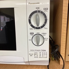万代店 パナソニック　電子レンジ　NE-TH212の画像