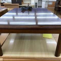 【ドリーム川西店御来店限定】☆ジモティー見たよ♪割引☆  こたつテーブル  クリーニング済み 【99560000034828】の画像