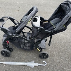 2人乗りベビーカーの画像