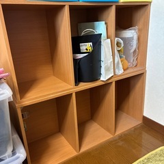 ３段ボックスの画像