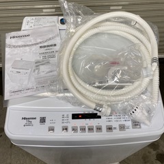 ⭐︎ハイセンス　HWｰDG75J 7.5Kg 全自動洗濯機　2024年製　美品⭐︎の画像