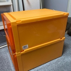 衣装ケース2段セットの画像