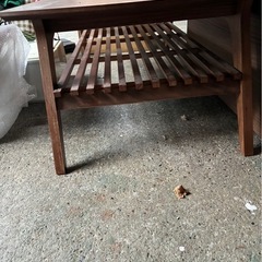 座卓　テーブル　収納付き の画像