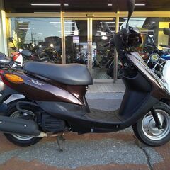 NO.5568　ＪＯＧ （ジョグ）ＳＡ３６Ｊ　水冷４サイクルエンジン　フューエルインジェクション車　ブラウンメタリック　☆彡の画像