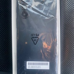 nubia S 5G ブラック 本体の画像