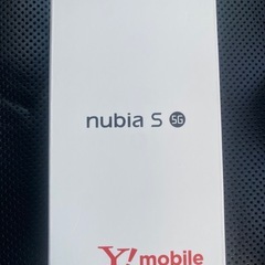 nubia S 5G ブラック 本体の画像