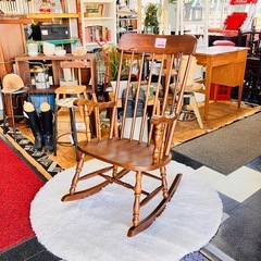 キツツキ　ロッキングチェア　美品の画像