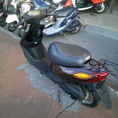 NO.5568　ＪＯＧ （ジョグ）ＳＡ３６Ｊ　水冷４サイクルエンジン　フューエルインジェクション車　ブラウンメタリック　☆彡の画像