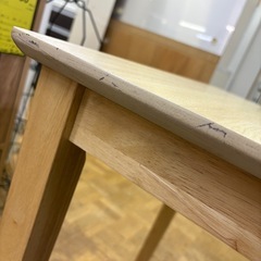 【ジャングル深井店】★テーブル ナチュラル 家具 簡易クリーニング済 堺市（中区 堺区 東区 西区 南区 北区）和泉市 河内長野市 富田林市 松原市 狭山市 深井 【FU2906】の画像