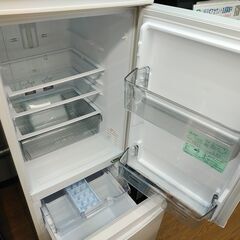 3か月間保証☆配達有り！22000円(税込）三菱 146L 2ドア冷蔵庫 2023年製 ホワイトの画像