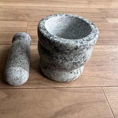 すり鉢とすりこぎ の画像
