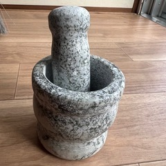 すり鉢とすりこぎ の画像