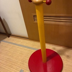 キッズ　リスさん飾り　ランドセル　幼稚園　お支度ポールの画像