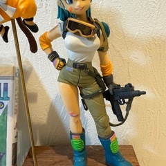 ドラゴンボール 造形天下一武道会4 其ノ七 ブルマ FES悟空特注土台全てセットの画像