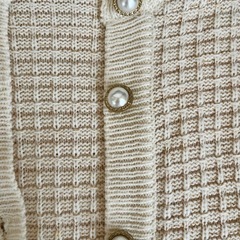 ⭐️韓国スタイル⭐️ツイード半袖・カーディガンセット✨の画像