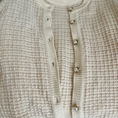 ⭐️韓国スタイル⭐️ツイード半袖・カーディガンセット✨の画像